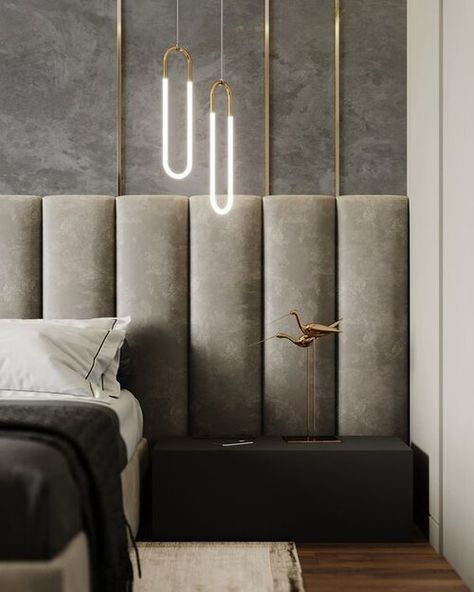 Savvy Favorites: Extended & Extra-Wide Headboards For A Modern Bedroom — The Savvy Heart Ideas Decorar Habitacion, Beautiful Bed Designs, Bed Back Design, Bed Headboard Design, Modern Luxury Bedroom, Luxury Bedroom Master, Bedroom Bed Design, Headboard Designs, Bedroom Headboard