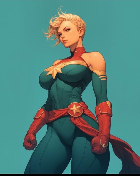 Captain Marvel Fanart, Captain Marvel Art, Marvel Instagram, Jose Silva, Marvel Multiverse, Marvel Fan Art, Mcu Marvel, Marvel Girls, Power Girl