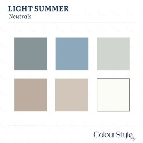 ⭐️ SAVE IT FOR LATER ⭐️ Some of the best colours, neutrals and colours to avoid for LIGHT SUMMER. . . . . . . . #colouranalysis #lightsummer #summerpalette #style #color #coloranalysis Light Summer Skin Tone Outfits, Light Summer Fabric Swatches, Light Summer Color Palette Outfits For Fall, Light Summer Color Outfits, Light Summer Neutrals, Light Summer Fall Outfits, True Summer Neutrals, Light Summer Palette Outfits, Light Summer Color Palette Outfits Capsule Wardrobe