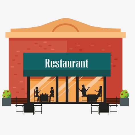 Cartoon Restaurant, Restaurant Clipart, Restaurant Cartoon, Restaurant Illustration, Community Helpers Kindergarten, Restaurant Images, Preschool Activities Toddler, Life Skills Activities, Restaurant Logo