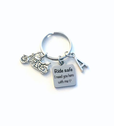 Ride Safe Quotes For Him, Present For Husband, Here With Me, Iphone Background Images, Planner Charms, Presents For Men, Valentines Day Gifts For Him, Birthday Gift For Him, Custom Keychain