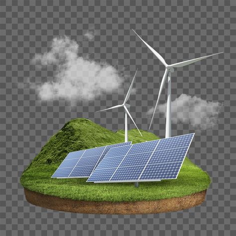 Renewable Energy Design, Electronics Engineering Projects, Solar Images, Solar Energy Design, Renewable Energy Resources, Garden Wall Designs, Cloud Stickers, Floating Island, Paper City