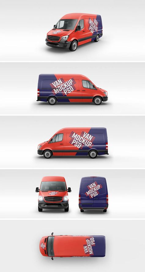 Car Mockup Design, Van Wrap Design, Matte Cars, Car Mockup, Van Wrap, Car Wraps, Free Mockup Templates, Van Car, Car Wrap Design