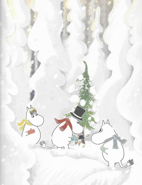 The Fir Tree – Christmas Comes to Moominvalley | tygertale Aesthetic Moomin, Christmas Tree Wallpaper Aesthetic, Tree Wallpaper Aesthetic, Moomin Christmas, Moomin Wallpaper, Moomin Cartoon, The Moomins, Cartoon Christmas Tree, Christmas Tree Wallpaper