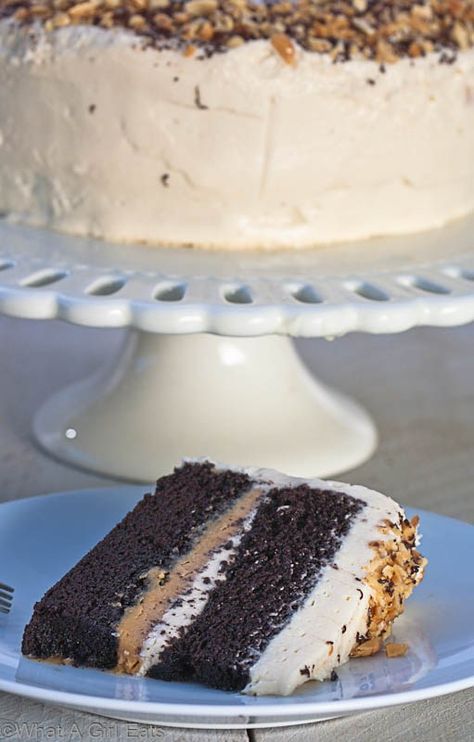 Chocolate Cake With Peanut Butter, Milk Chocolate Cake, Chocolate Peanut Butter Cake, Peanut Butter Cake, Peanut Butter Frosting, Peanut Butter Filling, Butter Frosting, Chocolate Cakes, Delicious Cake Recipes