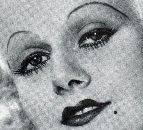 30s Eyebrows, 20s Eyebrows, 1930s Eyebrows, 30s Makeup Look, 1930’s Makeup, 1930 Makeup, 1930's Makeup, Period Makeup, 30s Makeup