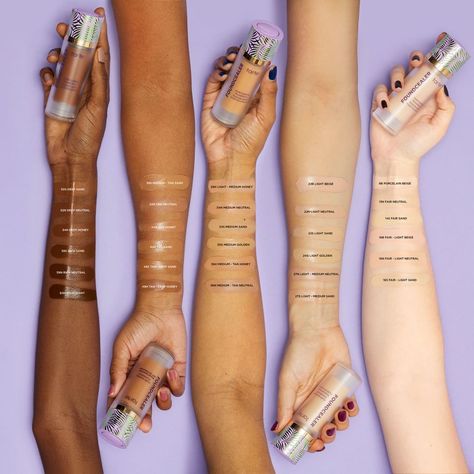 tarte foundcealer swatches Tartes New Makeup Skin Care Hybrid is Unlike Anything Weve Seen Before Skincare Foundation, Chemical Sunscreen, Tarte Cosmetics, Natural Preservatives, Highlights Brown Hair, Sodium Lauryl Sulfate, Vegan Makeup, Free Brush, Vegan Skincare