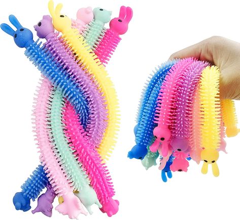 24 Pack Easter Stretchy Strings Sensory Toys Pack with Rabbit Chick,Great for Kids Students Stress Relief Easter Basket Stuffers (Easter) Easter Party Favor, Boy Party Favors, Holiday Hack, Easter Basket Stuffers, Easter Toys, Toddler Easter, Easter Gifts For Kids, Easter Basket Stuffer, Easter Gift Baskets