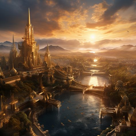 Asgard: Realm of the Gods Asgard Fantasy Art, Asgard Concept Art, Asgard Wallpaper, Asgard Aesthetic, Aesir Gods, Marvel Asgard, Green Ash Tree, Asgard Marvel, Fantasy Fortress