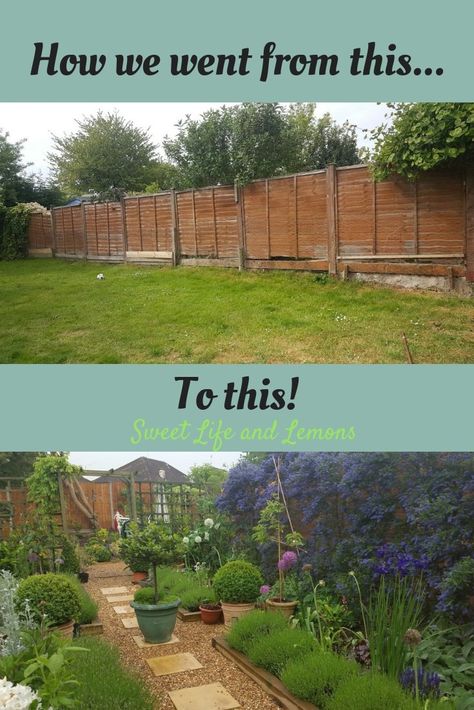 Garden Transformation, Backyard Ideas For Small Yards, Back Garden Design, Garden Makeover, Garden Pictures, Side Yard, Small Garden Design, Back Gardens, Easy Garden