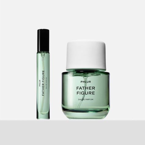 Phlur Father Figure Perfume, Orris Root, Green Fig, Fragrance Ingredients, Unisex Perfume, Father Figure, Iris Flowers, Travel Size Products, Fig