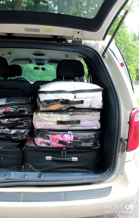 Packing A Car For A Move, Car Packing Hacks Moving Tips, Packing Tips For Travel In Car, Packing Aesthetic Moving, Packing Tips Moving, Moving In, Road Trip Organization, Capsule Packing, Car Travel Hacks