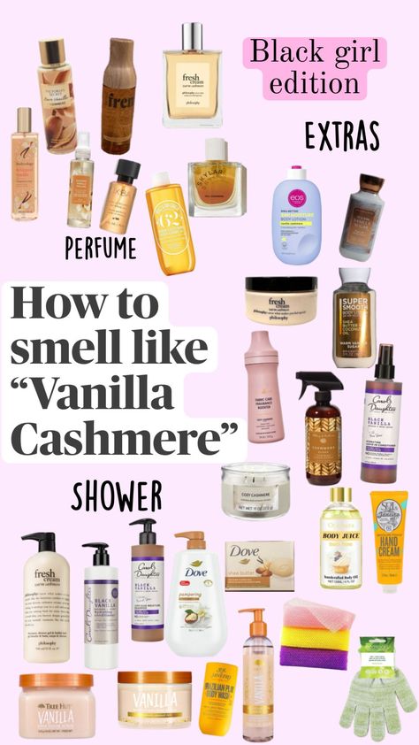 How to smell like vanilla cashmere!!! I love this scent!!!!! This is my first post and I’m so excited to keep sharing with you guys! To Smell Like Vanilla, Smell Like Vanilla, Sol Body, Vanilla Cashmere, Fragrance Lab, Skin Advice, Skincare Inspiration, Fragrances Perfume Woman, Body Hygiene