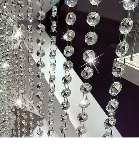 Beads Curtain, Beads Garland, Crystal Curtains, Chandelier Chain, Crystal Garland, Beaded Lamps, String Curtains, Curtain Hanging, Curtain Room