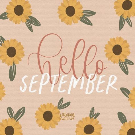 September Wallpaper, September Themes, Iphone Wallpaper Preppy, Happy September, Hello September, Apple Watch Wallpaper, Iphone Background Wallpaper, Planner Cover, Fall Wallpaper