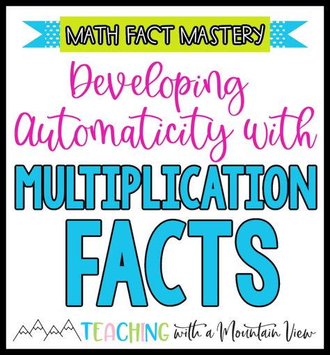 Mastering Multiplication Facts, Multiplication Facts Songs, How To Teach Math Facts, Multiplication Math Facts, How To Teach Multiplication Facts, Math Fact Fluency Multiplication, Multiplication Fact Practice, Multiplication Games With Cards, Multiplication Facts Party