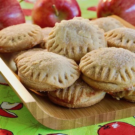 Apple Pie Cookies | Allrecipes Apple Pie Cookie Recipe, Quick Apple Dessert, Cheese Dough, Apple Pie Cookies, Apple Desserts Easy, Pie Cookies, Cookie Recipes Unique, Cream Cheese Cookies, Homemade Dough