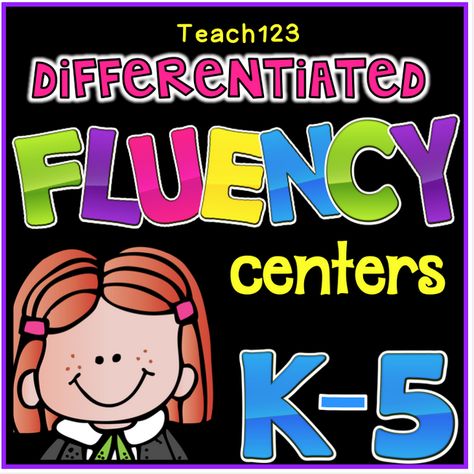 FREE Fluency Center | Teach123 Fluency Station, Fluency Centers, Educational Therapy, Classroom Wishlist, Ela Centers, Tips For Teachers, Teaching Elementary School, Fluency Activities, Fluency Passages