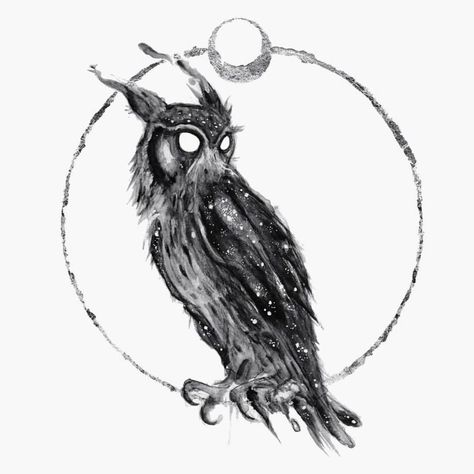 Creepy Owl, Scary Owl, Owl Illustration, Lion Wallpaper, Owls Drawing, Paper Place, Tattoo Art Drawings, Dark Art Drawings, Owl Tattoo