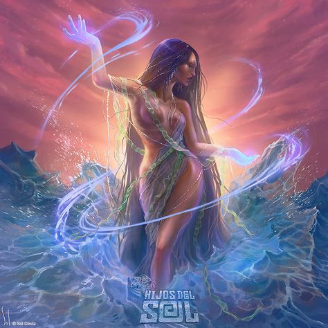 Fantasy Mermaids, Gothic Fantasy Art, Goddess Art, Mythical Creatures Art, Arte Fantasy, Mermaid Art, Beautiful Fantasy Art, Spiritual Art, Fantasy Artwork