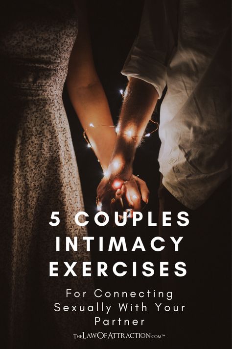 We’ll explore five of the best intimacy techniques for couples, explaining why they can help you. As you'll see, while these techniques do largely focus on boosting physical intimacy, they also aim to foster a more meaningful emotional and mental connection as well. Physical Connection Quotes, Couples Connection Exercises, Exercise For Intimacy, How To Initiate Physical Touch, Questions To Increase Emotional Intimacy, Exercises For Intimacy, How To Create More Intimacy, Intimacy Building Activities, Intamency For Couples