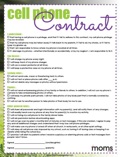 Signing a Cell Phone Contract! {FREE PRINTABLE} Kids Cell Phone Contract, Teen Cell Phone Contract, Kid Contracts, Phone Contract, Cell Phone Contract, Kids Cell Phone, Cel Phone, Rules For Kids, Parenting Help