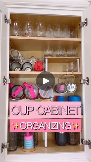 17K views · 874 reactions | SEE BELOW For 6 Cup Organizing Tips 🤩 Comment CUP and I’ll send you a message with all the links and details from this video!

💕 Due to new insta rules, “Comment to DM a Link” only works for accounts following Keep It Simple Sparkles. But I promise, we are so fun here so follow along and join the party!

Mastering Cup Cabinet Organization: Expert Tips and Tricks for a Tidy and Accessible Kitchen!

let this be the Fourth of July holiday weekend organizing motivation you need 🤩

🚨If you’re struggling to organize your cup cabinet or keep it organized, I’ve got you covered! Here are some valuable tips and tricks to upgrade your cup cabinet organization system:

1️⃣ Optimize Space: Store fancy or least used cups or glassware at the top of the cabinet. This way, t Kitchen Glasses Organization, Organize Tubberware Cabinet, Dish And Cup Storage, Organize Glasses And Cups, Kids Cups Organization, Kitchen Cup Organization, Kitchen Spoons Storage Ideas, Cup Lid Storage Ideas, Crockpot Storage Ideas