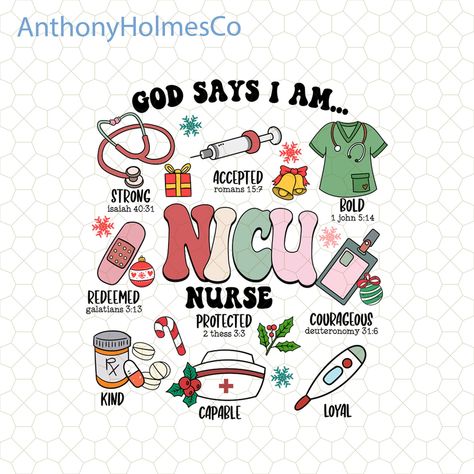 Nicu Nurse Meme, Nicu Nurse Background, Nicu Nurse Aesthetic Wallpaper, God Says I Am, Nicu Nursing, Nurse Drawing, National Nurses Day, Funny Christmas Movies, Mother Baby Nurse