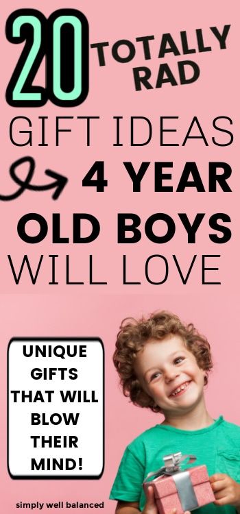 20 Awesomely Unusual Gifts for 4 Year Old Boys | Simply Well Balanced 4th Birthday Party For Boys, 4th Birthday Boys, Best Gifts For Boys, Toddler Boy Gifts, Presents For Boys, Christmas Gifts For Boys, Unique Toys, Old Christmas, Top Toys