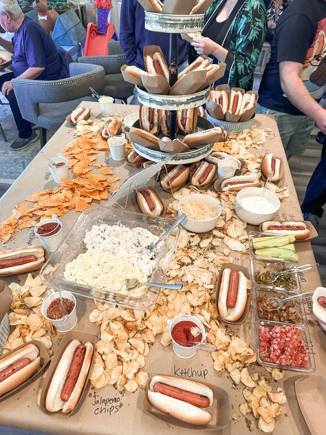 Hot Dog Wedding Bar, Sausage Dog Party Theme, 22nd Bday Ideas Party Themes, Weenie Dog Themed Party, Weenie Dog Birthday Party, Hot Dog Bachelorette Party, Tinis And Weinies, Weiner Dog Themed Party, Weiner Dog Birthday Party