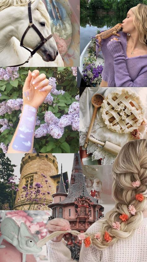 Rapunzel Aesthetic Bedroom, Rapunzel Core Aesthetic, Disney Princess Rapunzel Aesthetic, Princess Rapunzel Aesthetic, Vintage Disney Princess Aesthetic, Rapunzel Aesthetic Outfit, Rapunzel Moodboard, Rupunzle Aesthetic, Disney Aesthetic Wallpaper