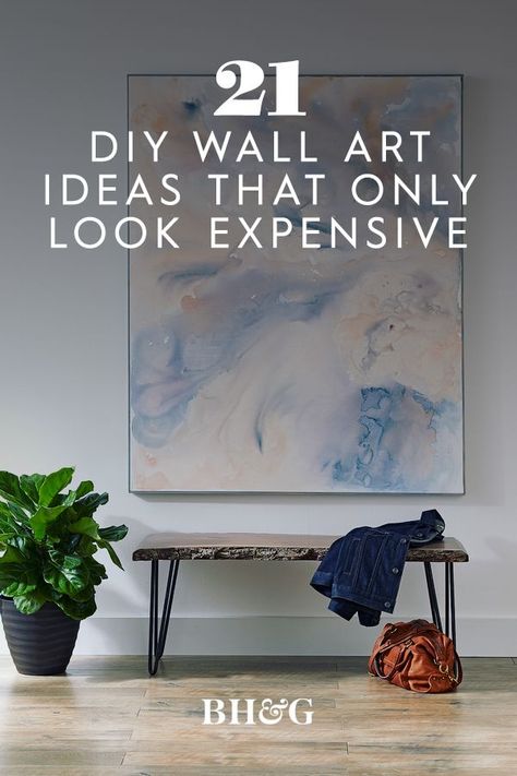 Diy Large Wall Art, Diy Wall Art Ideas, Diy Canvas Wall Art, Abstract Art Diy, Diy Wall Art Decor, Wall Art Ideas, Wall Decor Design, Diy Wall Art, Custom Artwork