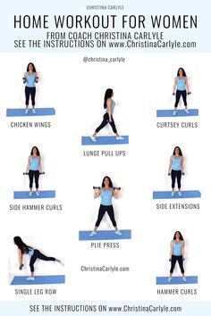 Fat Burning Home Workout, Christina Carlyle, Kiat Diet, Gym Antrenmanları, Latihan Yoga, Workout For Women, Trening Fitness, Formda Kal, At Home Workout Plan