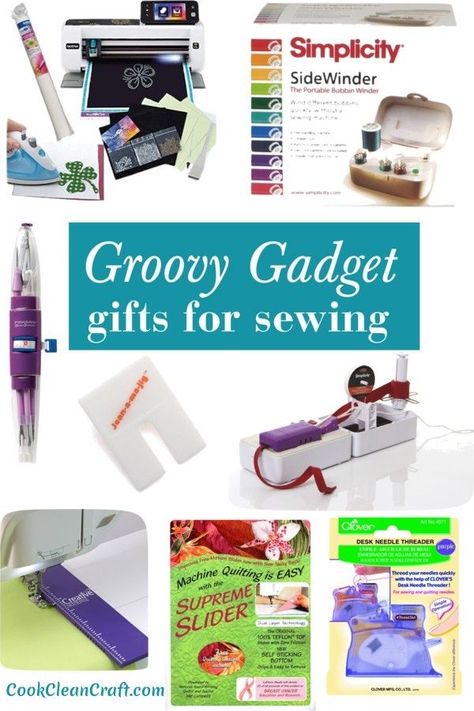 Groovy Gadget Gifts for Sewing Sewing Gadgets, Sewing Machines Best, Holiday Hand Towels, Clean Crafts, Sew Baby, Baby Gadgets, Sewing 101, Top Sewing Pattern, Sewing Design