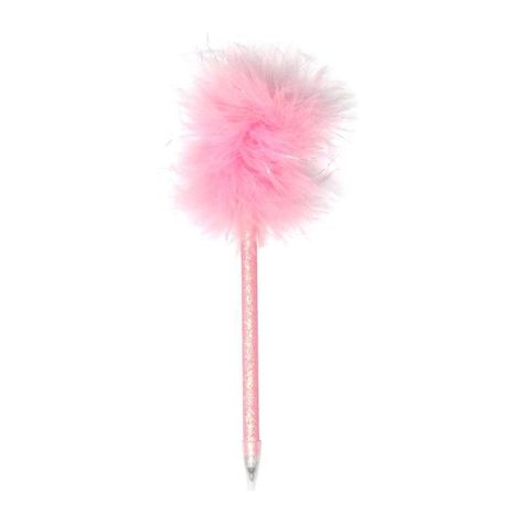 Fluffy Pen, Luv Letter, Neon Glitter, Colours Of The Rainbow, Neon Colours, Pink Pens, Pink Poppy, Pink Poppies, Cute Pens