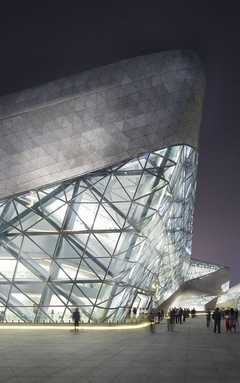 Guangzhou Opera House, زها حديد, Zaha Hadid Architecture, Santiago Calatrava, Top Architects, Zaha Hadid Architects, Organic Architecture, Design Hotel, Guangzhou China