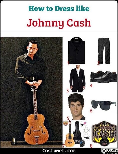 Johnny Cash & June Carter Costume for Cosplay & Halloween 2023 Johnny Cash June Carter Costume, Famous Musicians Costumes, Johnny Cash Costume, Johnny Cash June Carter, Shoes With Heels, June Carter, Johnny And June, Black Dress Shirt, Vintage One Piece