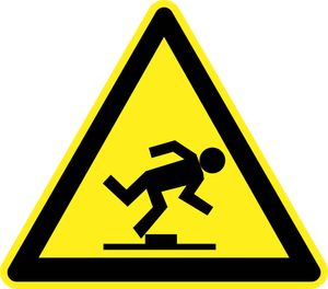 Watch your step warning sign vector image Fall Risk, Network Marketing Companies, Warning Sign, Warning Labels, Fall Prevention, Marketing Consultant, Free Clipart, Marketing Automation, Arizona Logo