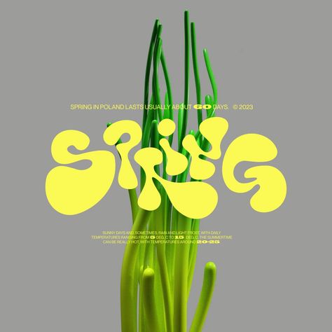 Spring Logo, Logo Typo, Typographie Inspiration, Creative Logo Design, Plakat Design, Typography Inspiration, Photoshop Design, Professional Logo, 로고 디자인