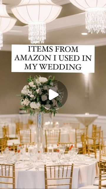 All the things I purchased from Amazon I used for my wedding!✨🤍 Everything linked in my Amazon Wedding highlight! | Instagram Temu Wedding Decor, March Weddings, Amazon Wedding Decor, Amazon Wedding, 2 Daughters, March Wedding, Nat King Cole, Wedding Highlights, King Cole