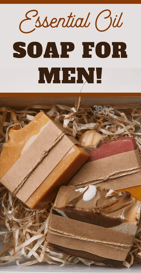 Manly Scented Soap Diy, Cold Process Soap Recipes For Men, Mens Soap Scents, Men Soap Recipe, Sandalwood Soap Recipe, Soap Making Scents, Diy Dr Squatch Soap Recipe, Manly Essential Oil Blends For Soap, Melt And Pour Soap For Men