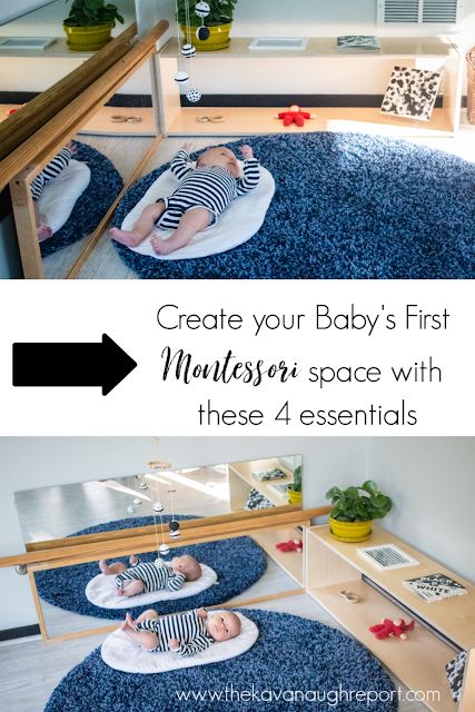 Montessori Newborn, Minimalist Baby Room, Playroom Montessori, Montessori Toddler Rooms, Montessori Baby Activities, Montessori Infant Room, Baby Play Areas, Montessori Nursery, Baby Weeks