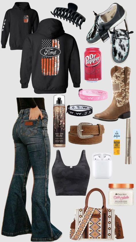 Check out girlfan07's Shuffles Western Wear Outfits Summer, Western Clothing Brands, Southern Hairstyles Country, Country Christmas List, Cute Country Outfits For School, Country Outfits For School, Summer Country Outfits, Cowgirls Outfits, Cute Southern Outfits