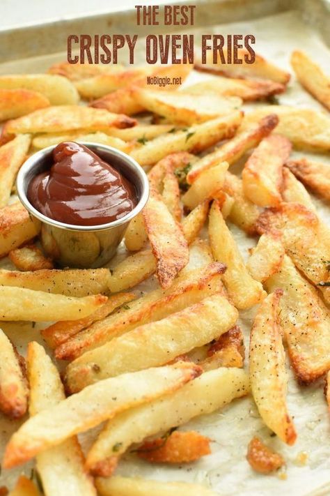 Oven French Fries, Oven Baked Fries, Crispy Oven Fries, Oven Fries, Crispy Fries, Homemade French Fries, Popular Dishes, Crispy Fry, Baked Fries