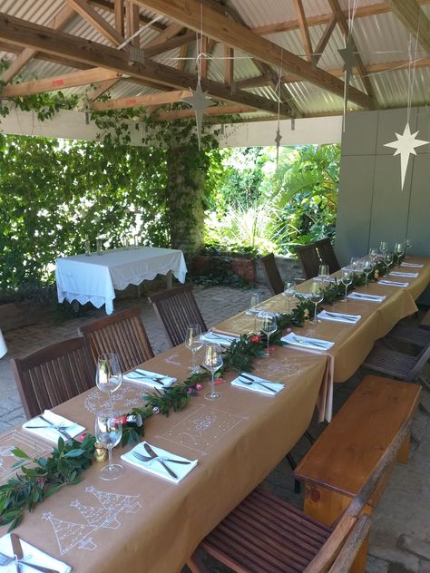 Brown Paper Christmas Table Setting, Christmas Dinner Table Runner, Brown Paper Wedding Table, Brown Paper Tablecloth Christmas, Brown Paper Tablecloth Wedding, Brown Butcher Paper Tablecloth, Christmas Table Brown Paper, Kraft Paper Christmas Table, Brown Paper Table Cloth Ideas