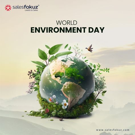 World Environment Day! World Environment Day Posters, Sustainability Activities, Mother Earth Illustration, Earth Day Posters, Eco Earth, World Earth Day, Wildlife Day, World Water Day, Ocean Day