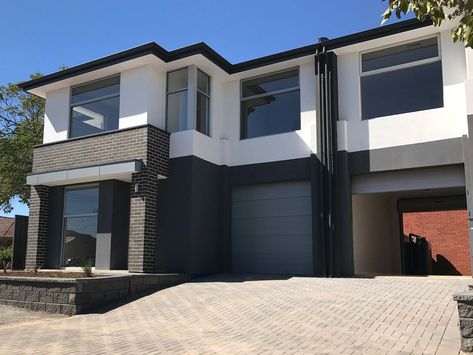 Rendered House, House Rendering, Rendered Houses, Cement Render, Exterior Rendering, Adelaide South Australia, Brick Facade, Interior Rendering, Selling Real Estate