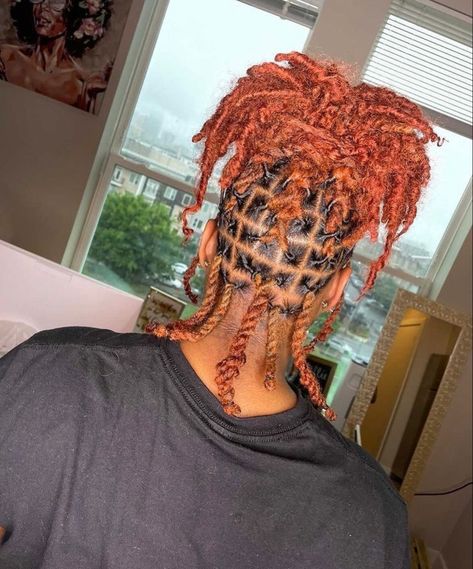 Female Locs, Ginger Locs, Locs Black Women, 2 Strand Twist, Dyed Dreads, Short Dreadlocks Styles, Dreads Styles For Women, Dread Head, Loc Inspiration