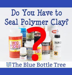 Seal Polymer Clay, Blue Bottle Tree, Polymer Clay Recipe, Bottle Trees, Craft Clay, Bottle Tree, Fimo Polymer Clay, Polymer Clay Diy, Polymer Clay Jewelry Diy