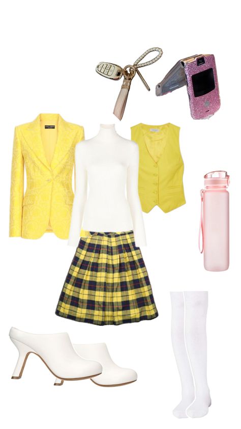 With Fall approaching, I’m so obsessed with recreating the outfits from these staple movies :) #schooluniform #plaid #clueless #midiskirts Cher Horowitz, Clueless, Just For Fun, Modest Fashion, Midi Skirt, Plaid